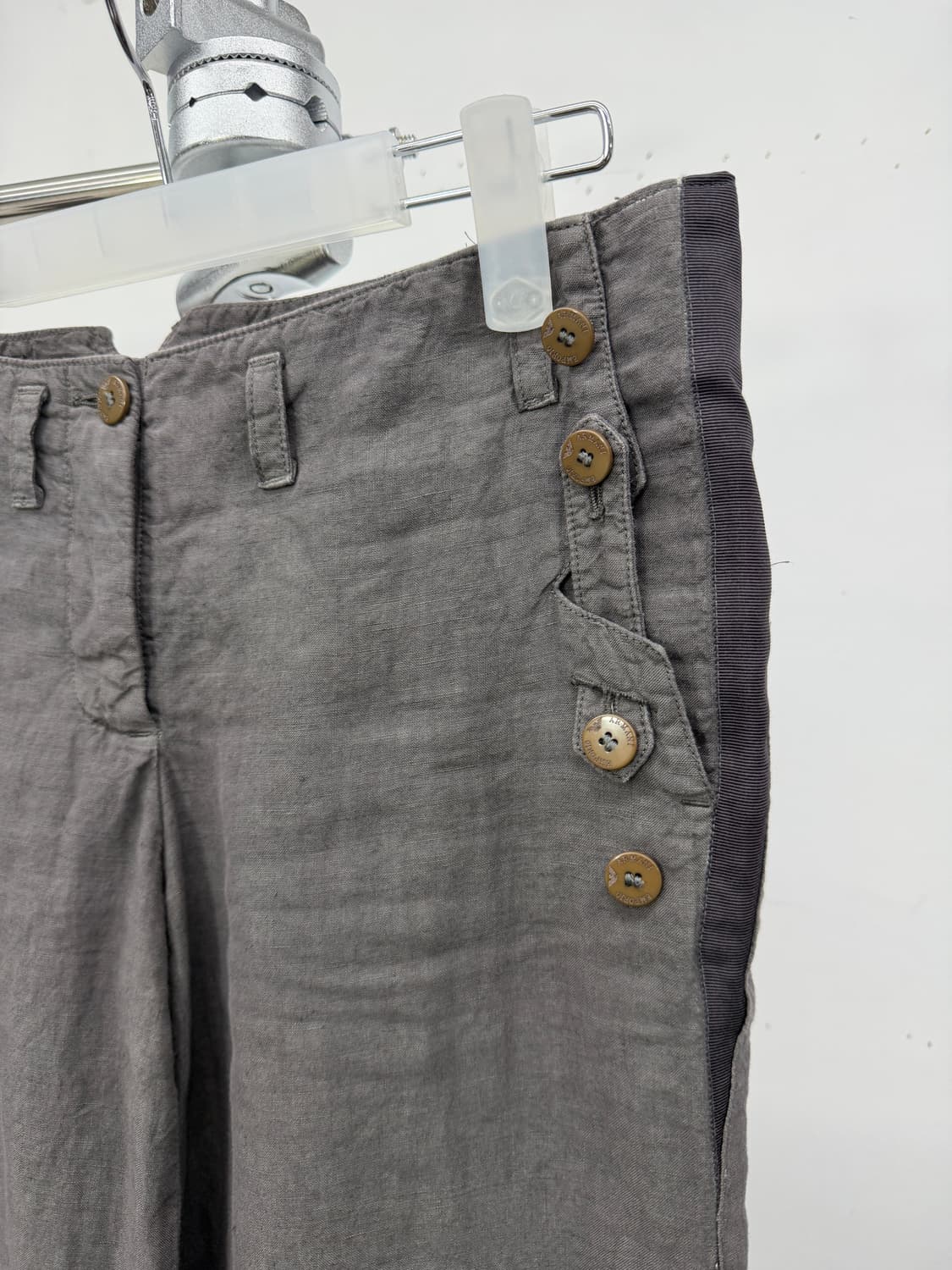 00s Emporio Armani linen trousers 상품이미지8