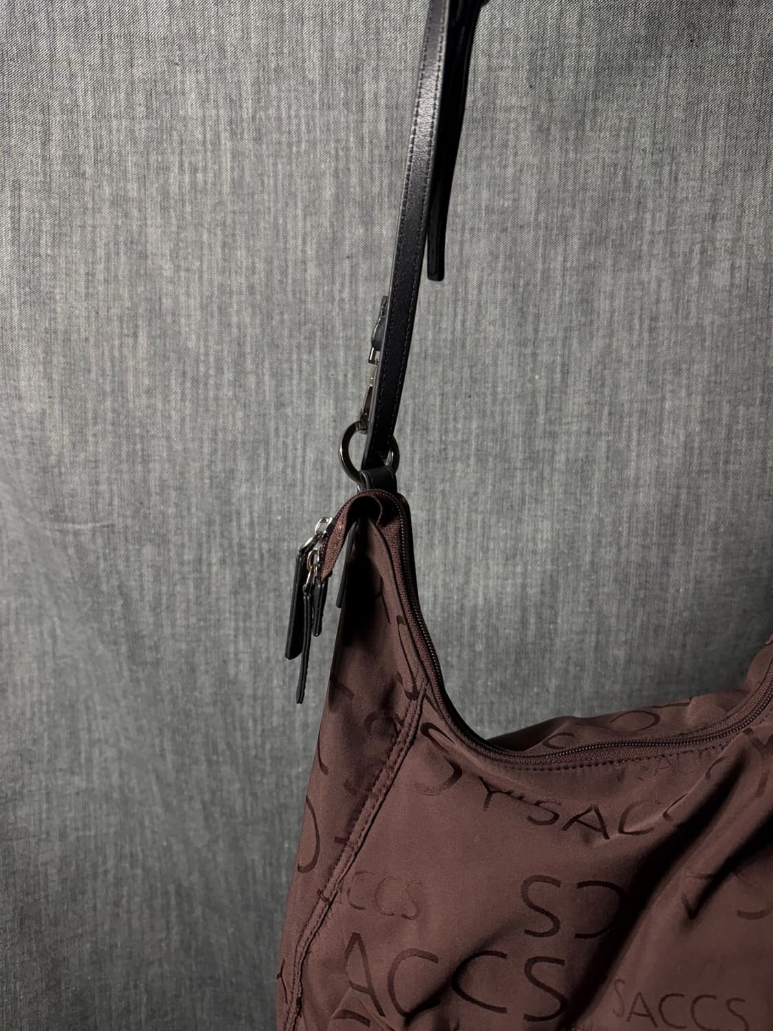 Y’saccs 빈티지 나일론 숄더백 상품이미지10