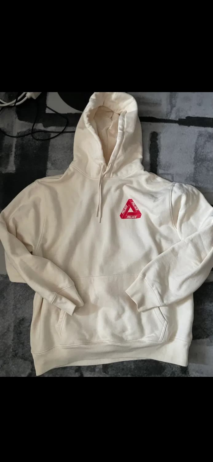 24ss 팔라스 빗 그리피 트라이퍼그 후드 소프트 화이트 상품이미지1