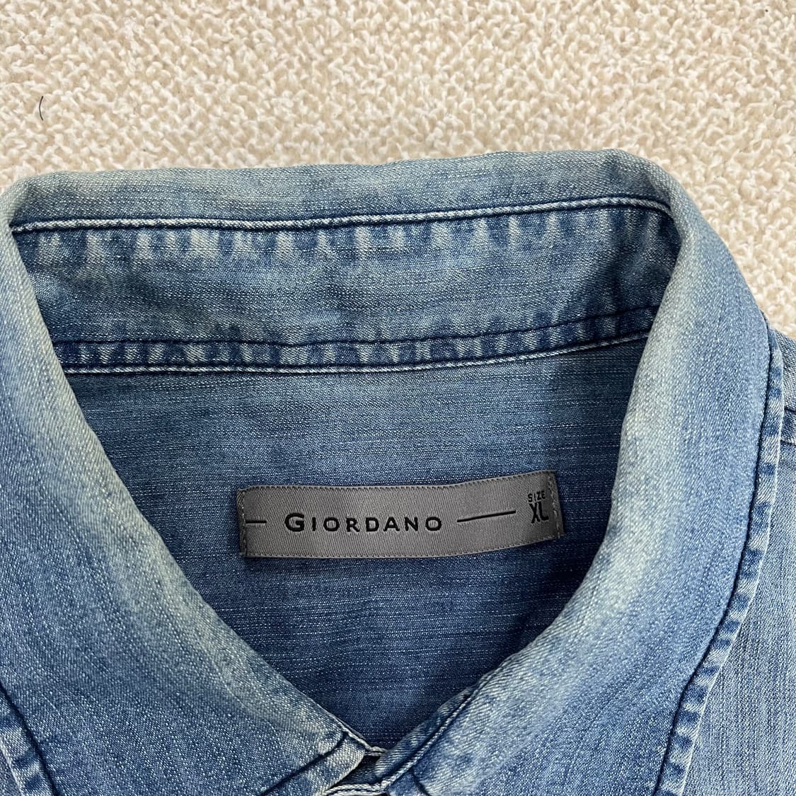 XL 지오다노 데님 웨스턴 셔츠 남방 0219M 상품이미지2