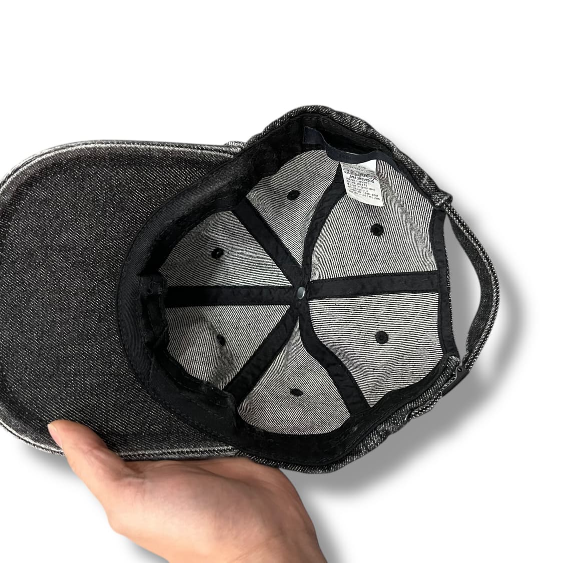  준지 자수 로고 워시드 데님 볼캡 y14266 상품이미지8