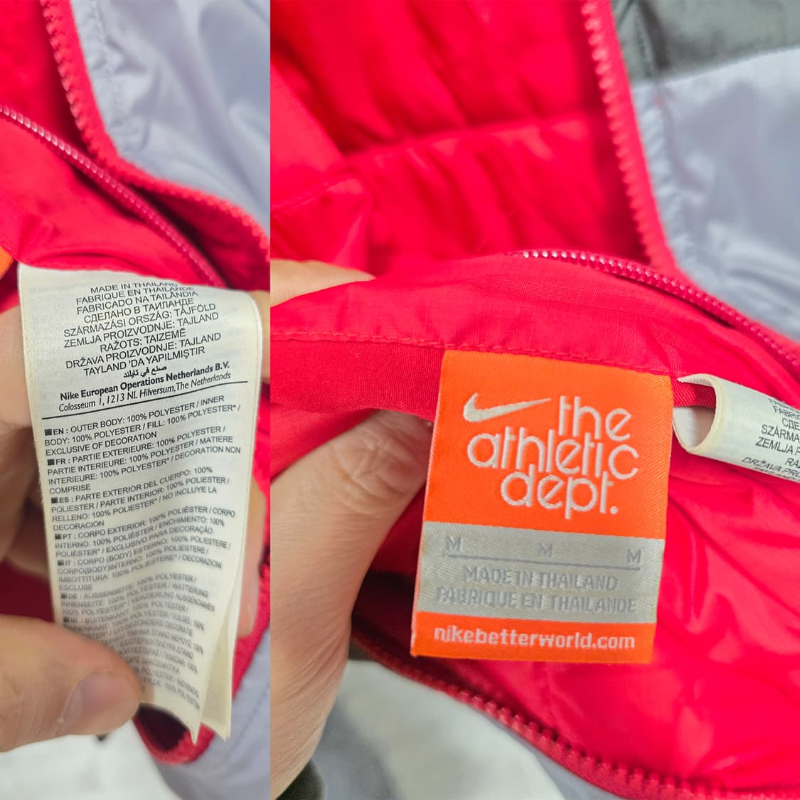 택포_ 나이키 리시버블 양면 점퍼 L 상품이미지2