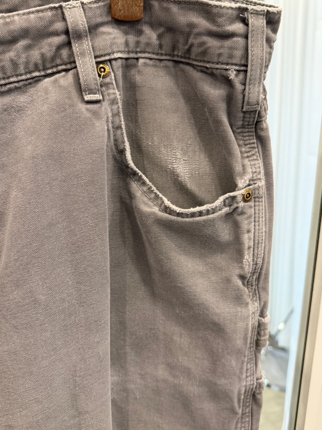Carhartt 칼하트 디스트레스드 빈티지 카펜터 워크 팬츠 (39) 상품이미지6