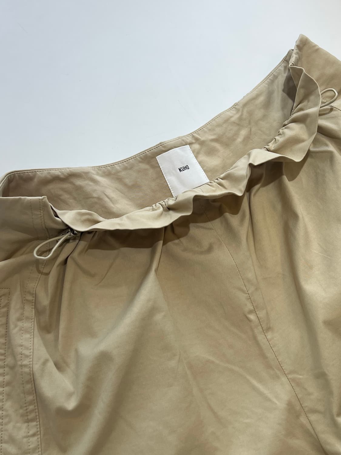 KUHO 구호 쇼츠 팬츠 베이지 (22년) 상품이미지4