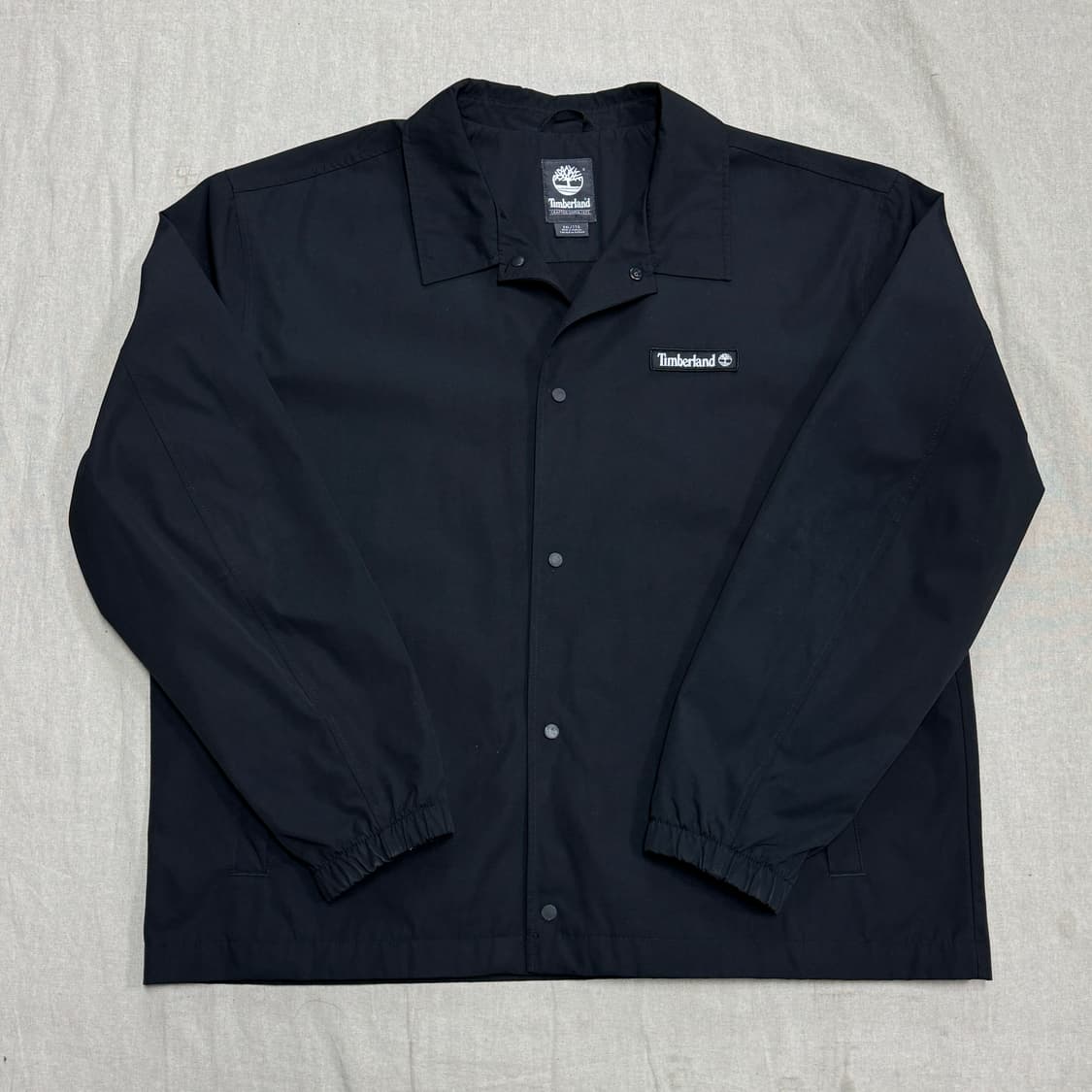 팀버랜드 블랙 백로고 나일론 코치자켓 2XL 상품이미지3