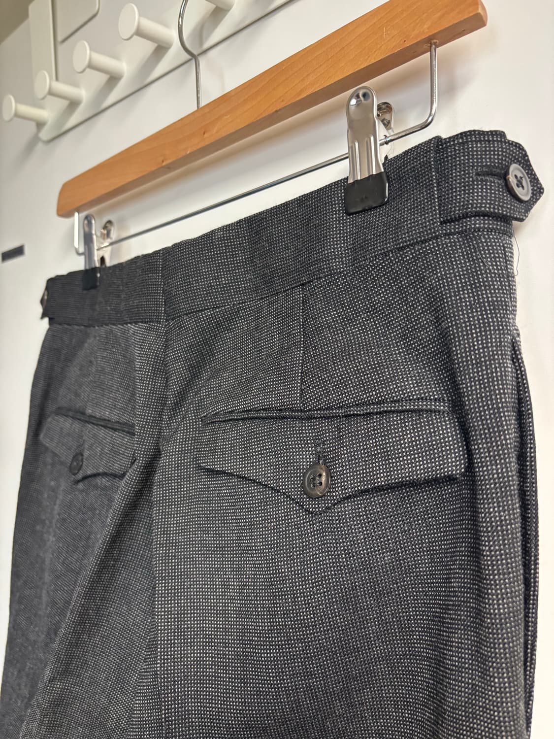 [30] RRL 버즈아이 울 헤링본 팬츠 차콜 상품이미지6