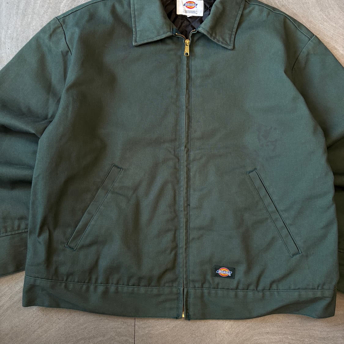 디키즈 정품 아이젠하워 누빔 그린 워크 자켓  상품이미지3