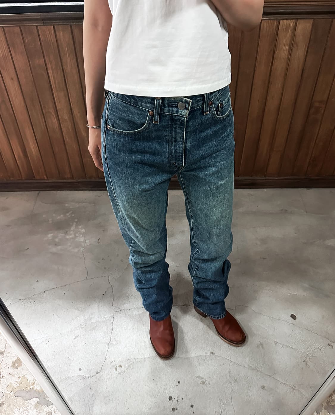 LEVI'S 502 blue jean 상품이미지3