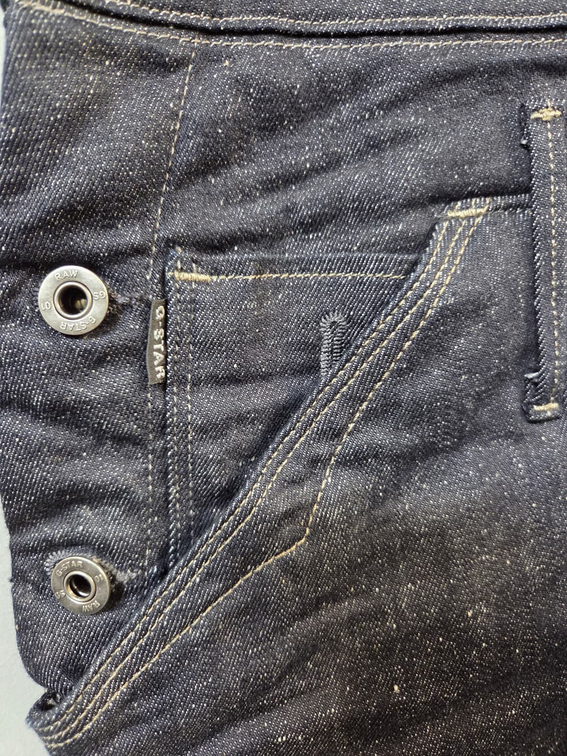 G-Star Raw 데님 멜빵 바지(S) 상품이미지3