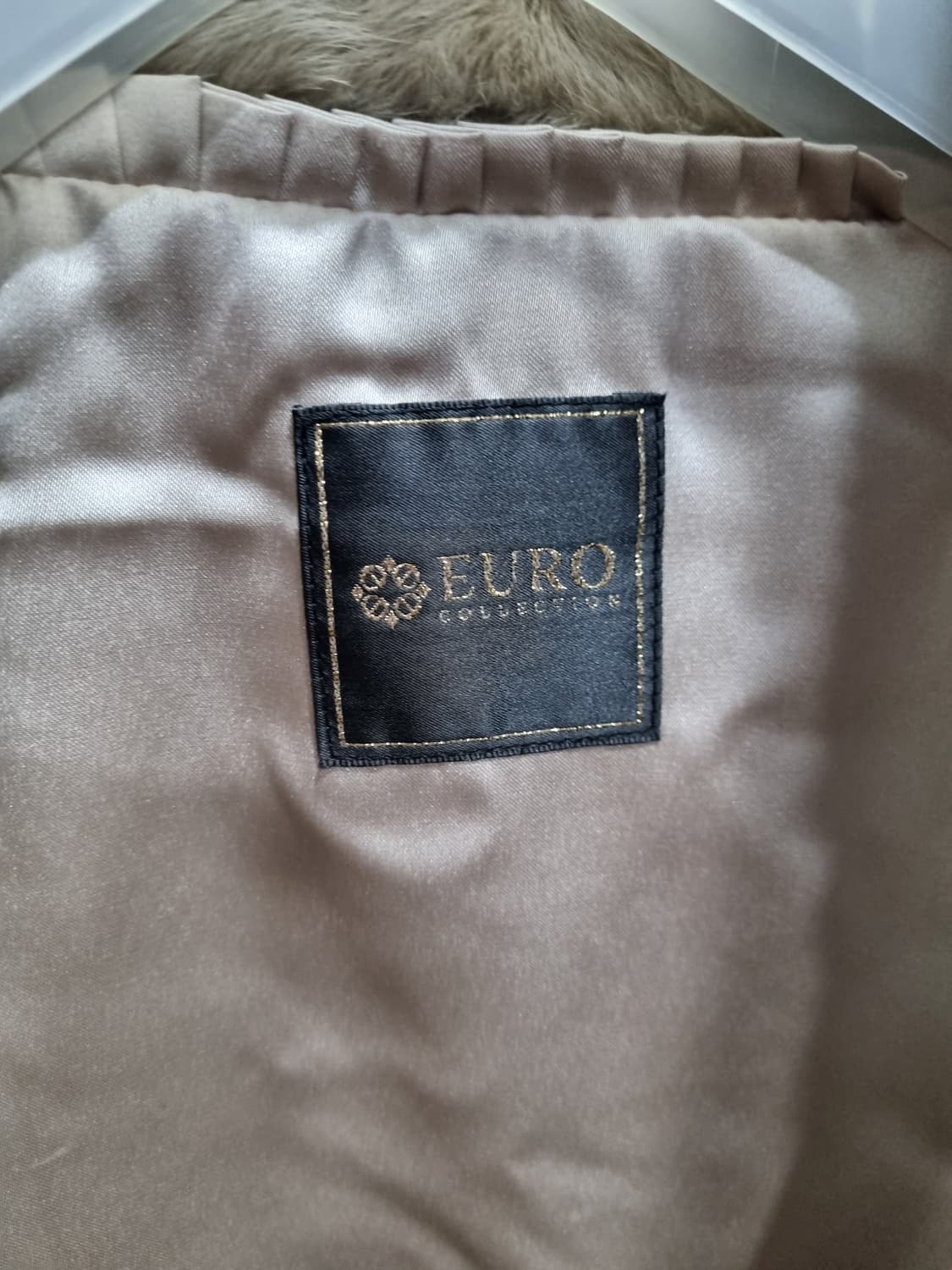 여성 66size 유로컬렉션 양가죽 밍크 베스트 조끼 상품이미지5