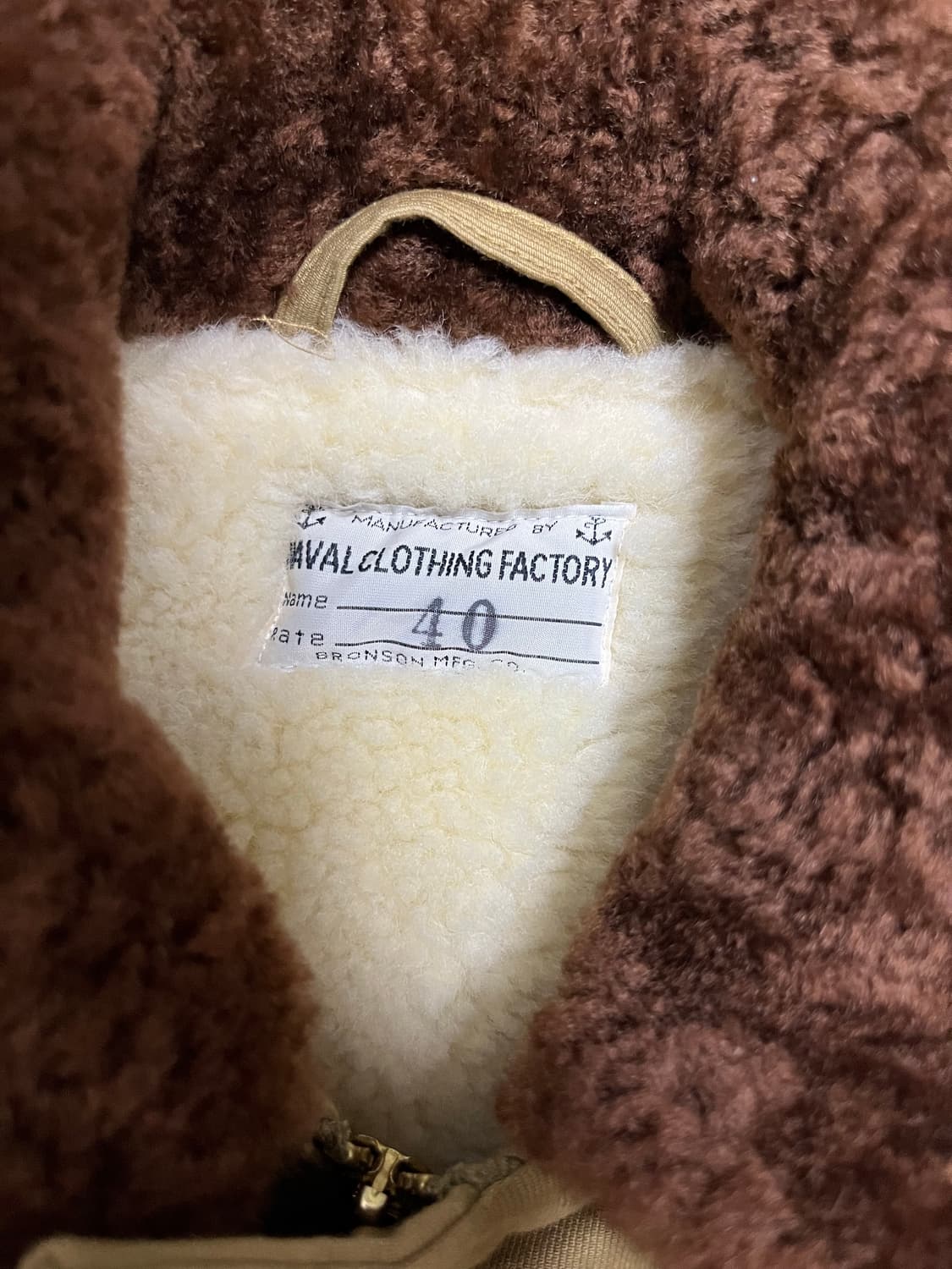 [새상품] 브론슨 N-1 덱 자켓 대전판 상품이미지4