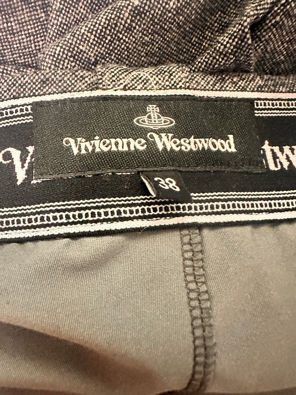 비비안웨스트우드 골프 플리츠 뉴진스 스커트 상품이미지4