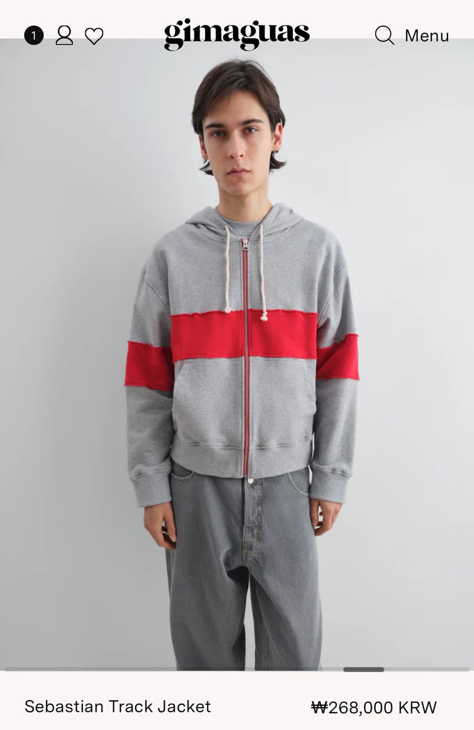 [XS,S,M,L]기마구아스 Sebastian 후드집업 상품이미지7