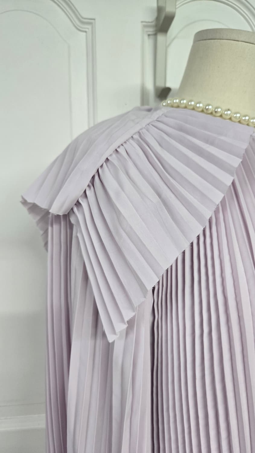 길트프리 플리츠 라벤다 원피스 상품이미지4