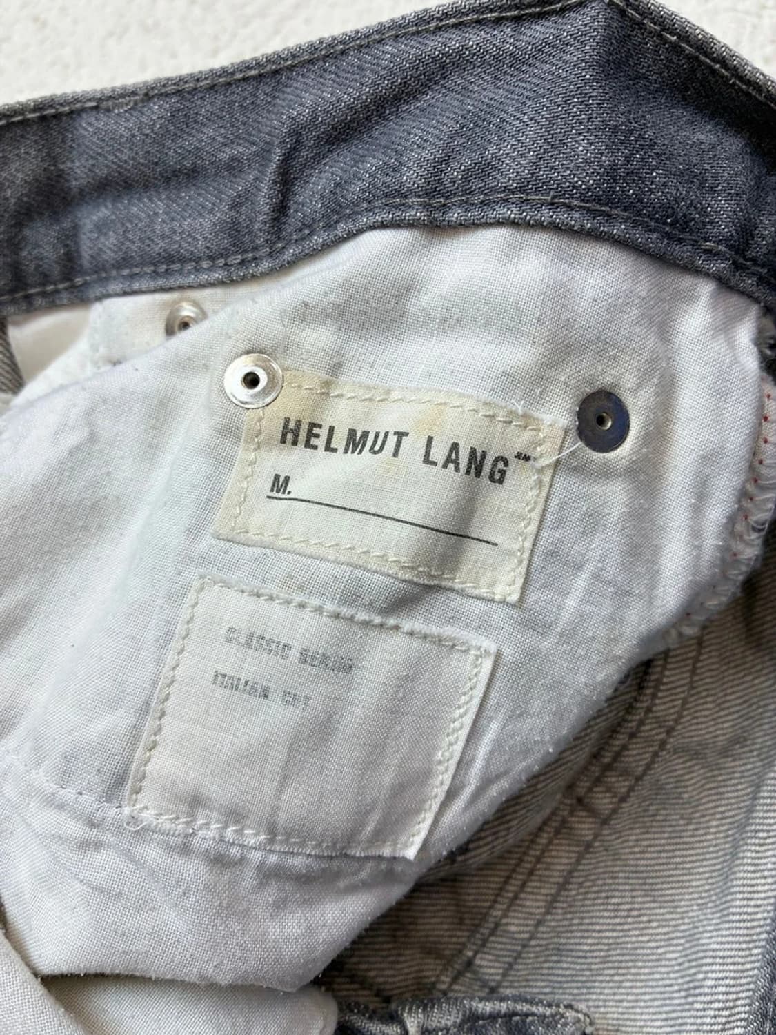 핼무트랭 00's 트레이디드 스트레이트 로우 데님 팬츠 PN6023 상품이미지8