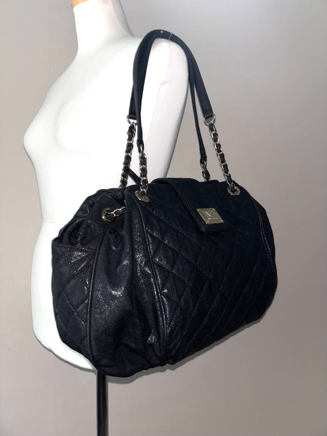Anne klein Black quilting Bag 상품이미지3