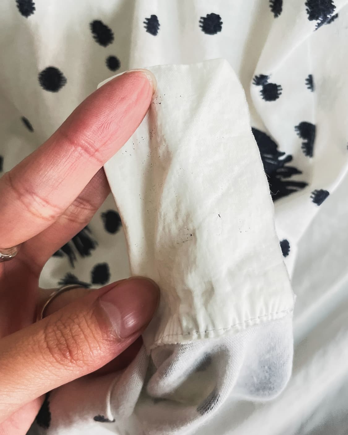 꼼데가르송 폴카도트 티셔츠 상품이미지5