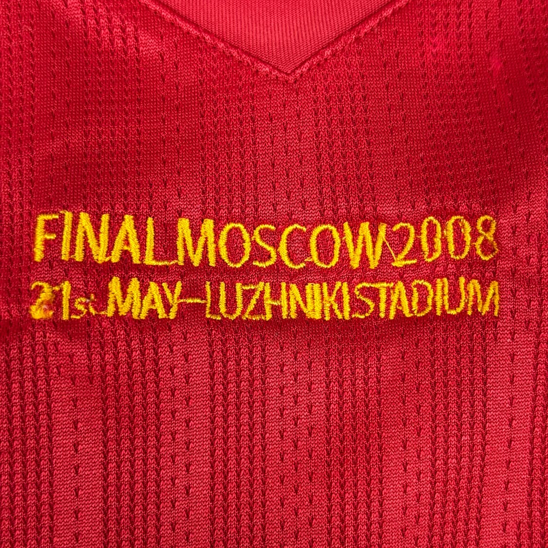 XL 07 09 맨체스터 유나이티드 맨유 홈 챔스 결승 호날두 유니폼 상품이미지3