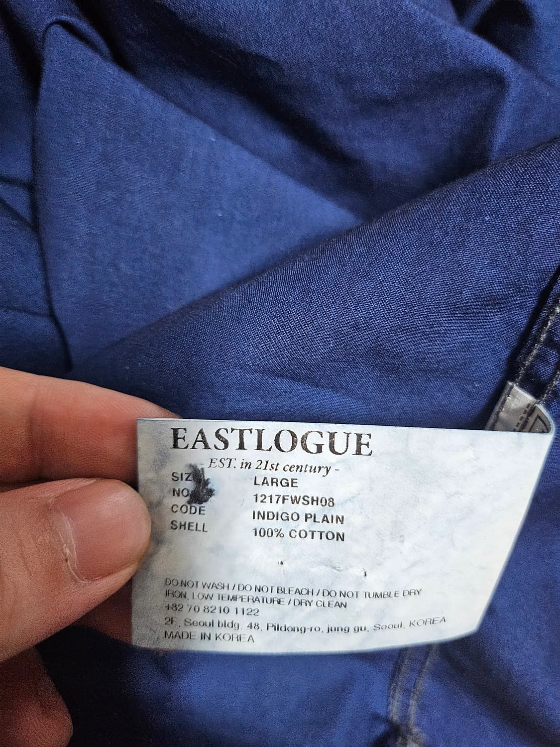 이스트로그 웨스턴셔츠(L) 상품이미지7