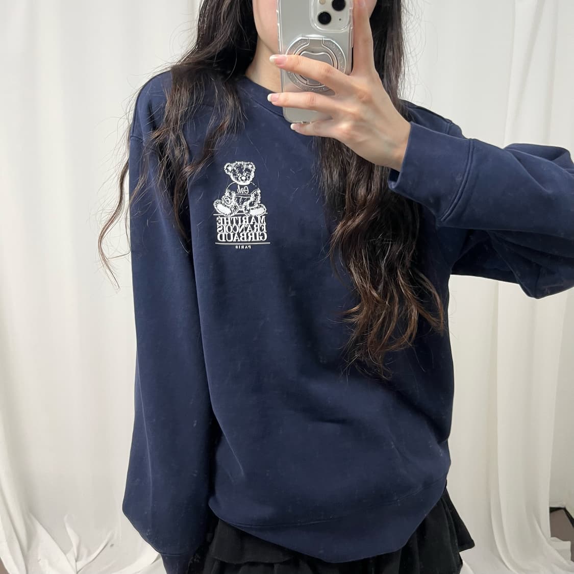 Marithe Francois Girbaud bear navy mtm 상품이미지2