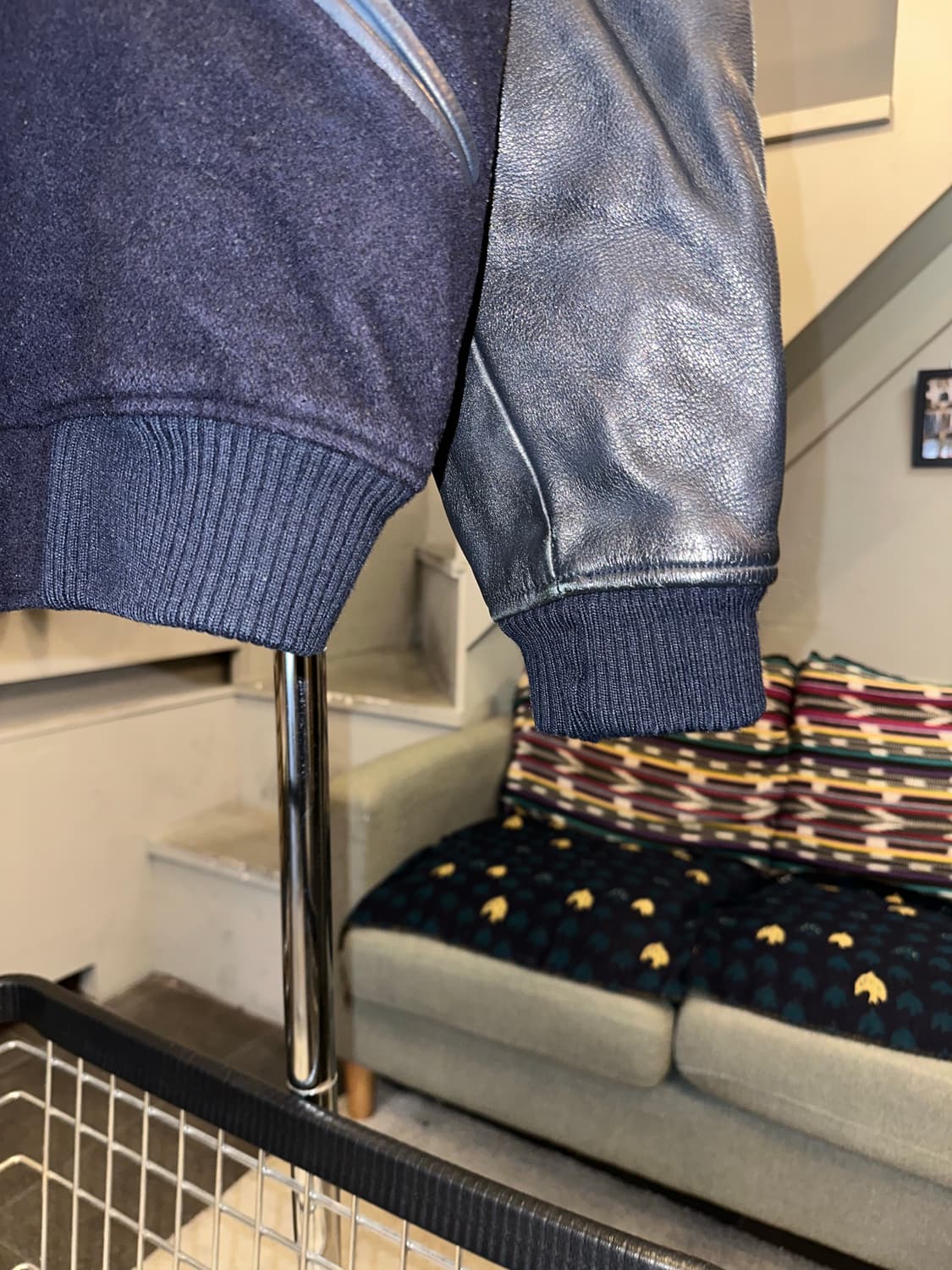 90‘s Just BIGI superior patch varsity JK 상품이미지8