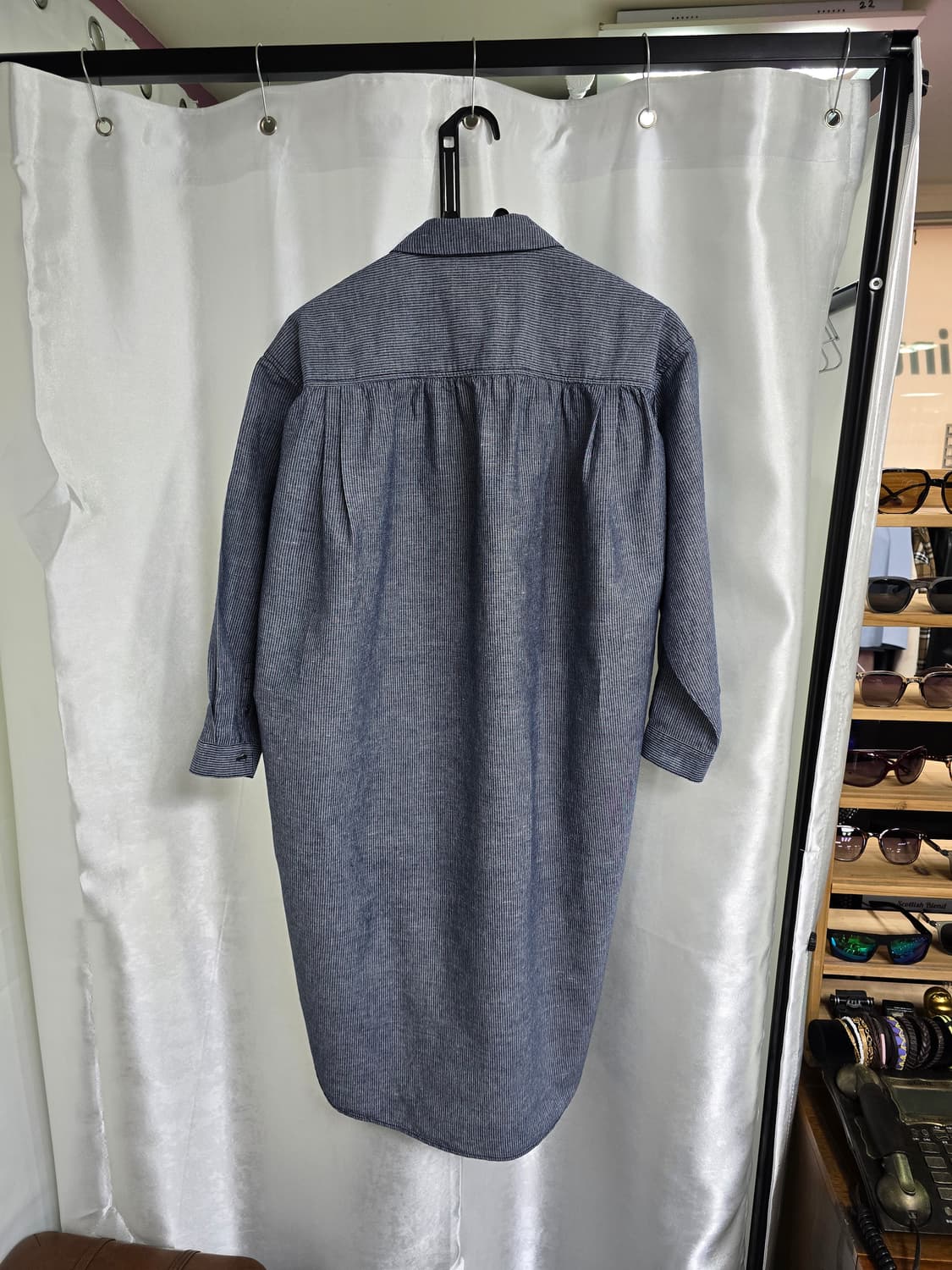 톰보이 롱셔츠 원피스 (1480) 상품이미지2