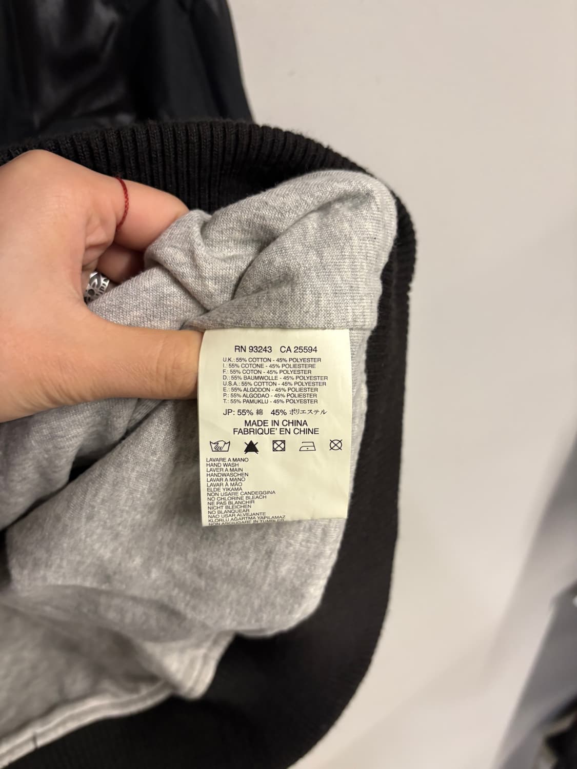 DIESEL stripe mix bomber jacket  상품이미지8