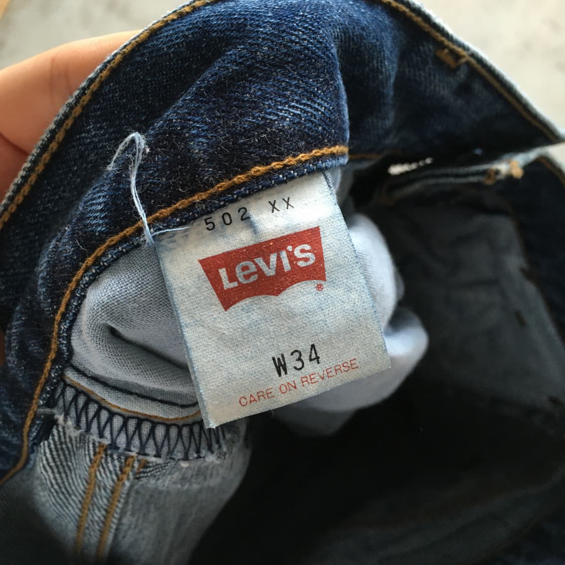 1990’s Made In JAPAN  Levi’s 502 Selvage 상품이미지7