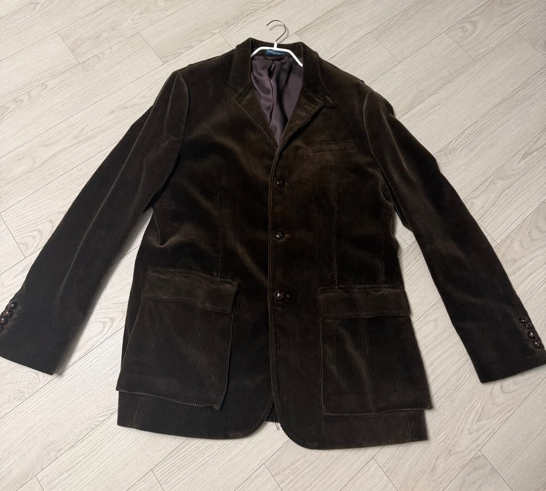 폴로 코듀로이 스포츠 자켓 코트 L 브라운 상품이미지1