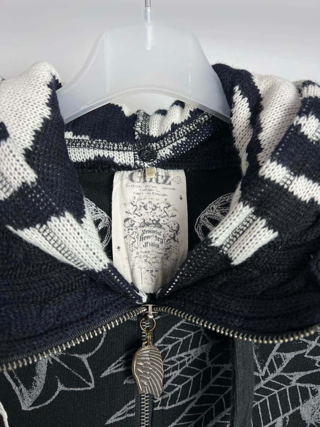 GLITZ 펑키 후드 집업 상품이미지3