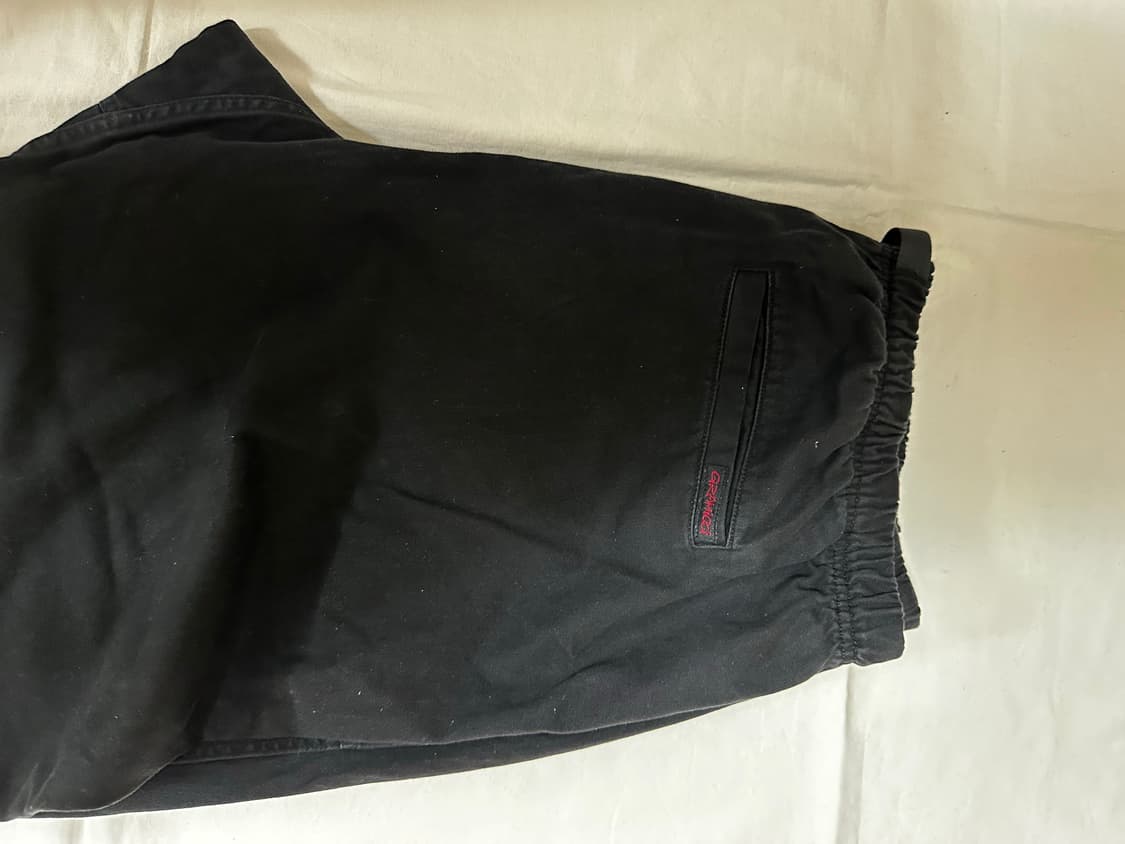 그라미치 루즈핏 치노 블랙 상품이미지5