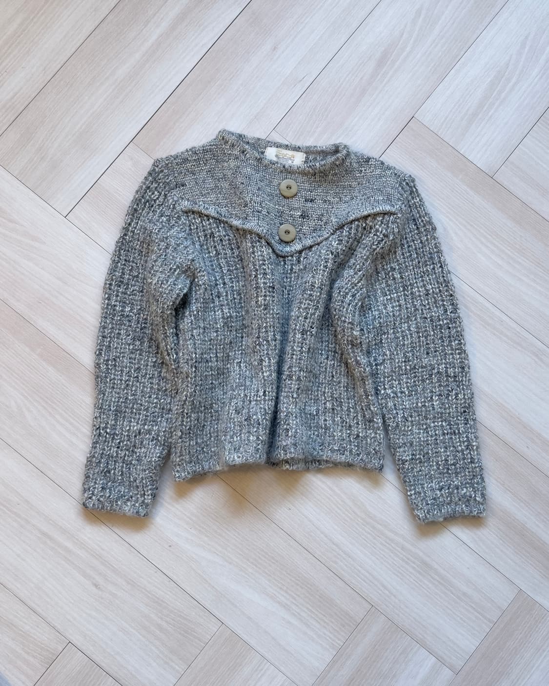 [Vintage] Botton Wool Knit 상품이미지1