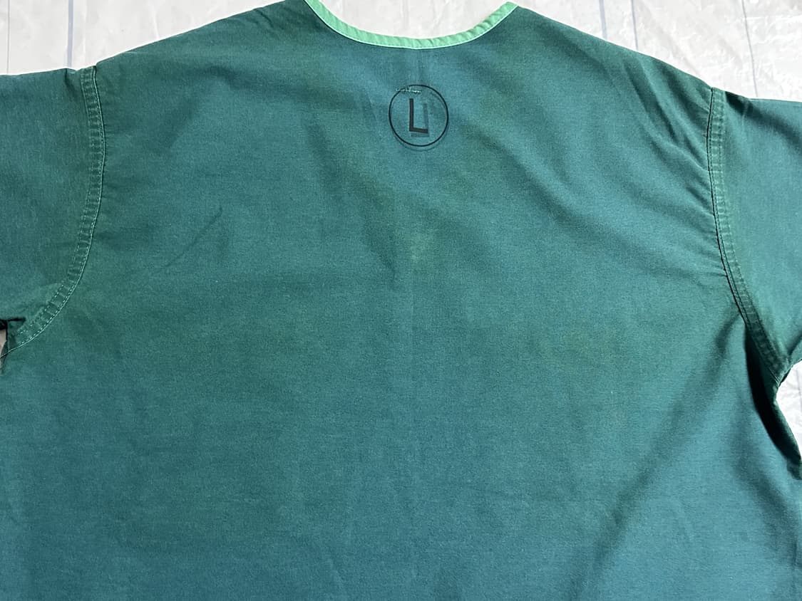 미국 미군 수술복 간호사 군의관 브이넥 반팔 티셔츠 (L) 상품이미지5