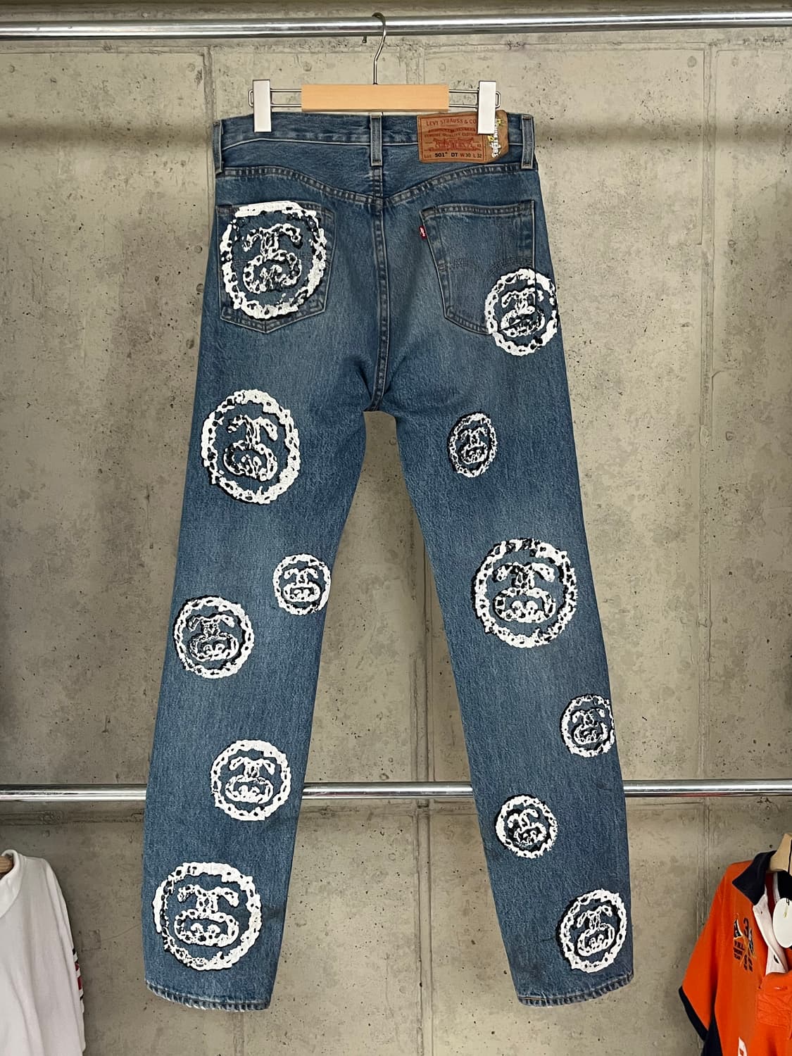 DENIM TEARS X STUSSY LEVIS 501  상품이미지1