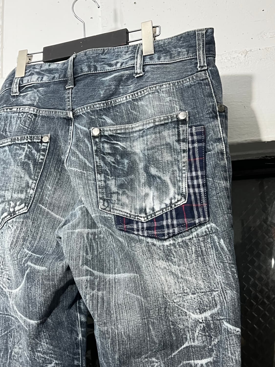 Mild Life 레터링 포인트 데님 팬츠 상품이미지6