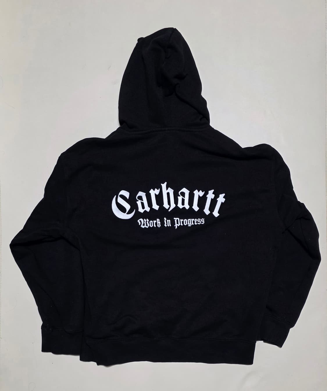 칼하트wip 후디드 오닉스 스크립트 스웻셔츠 XL 상품이미지4