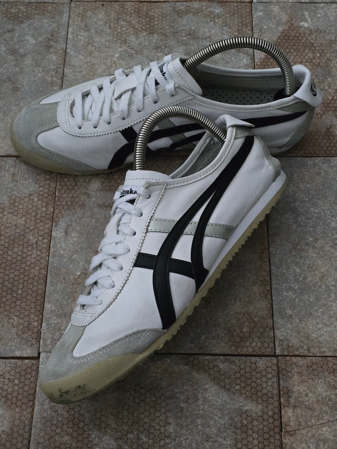 (270)오니츠카타이거 멕시코 66 화이트 블랙 실버  상품이미지2