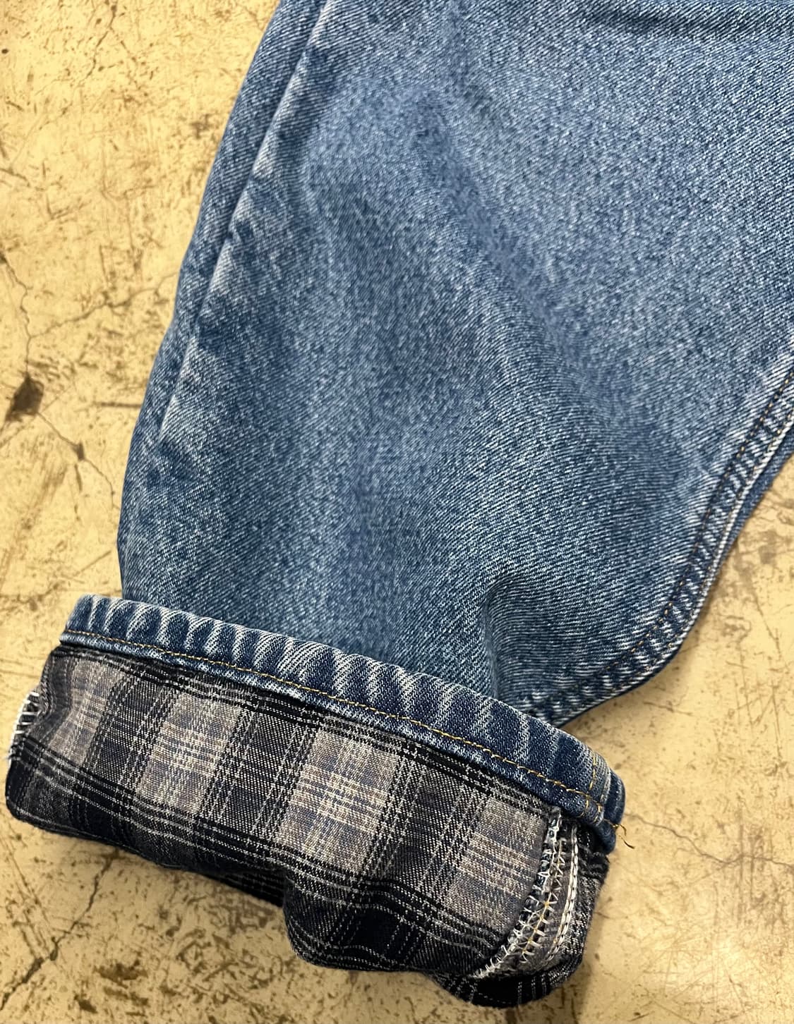 칼하트 기모 데님 팬츠 상품이미지6