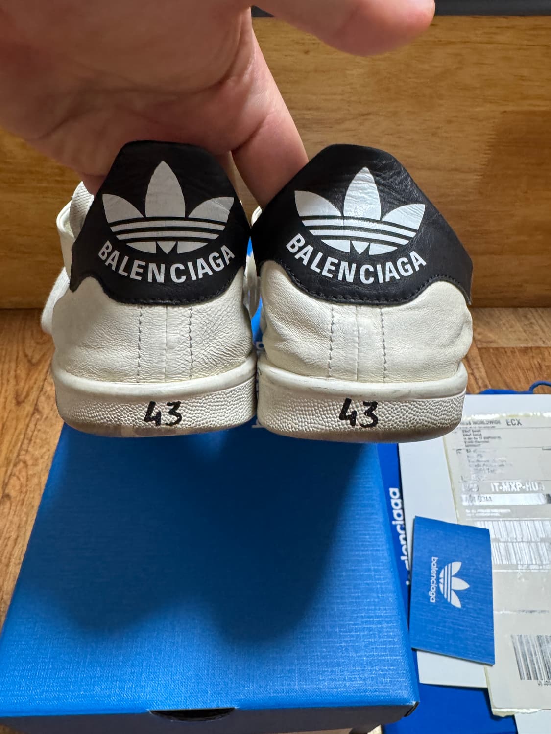 [43] 발렌시아가 아디다스 스탠스미스 오프화이트 상품이미지7