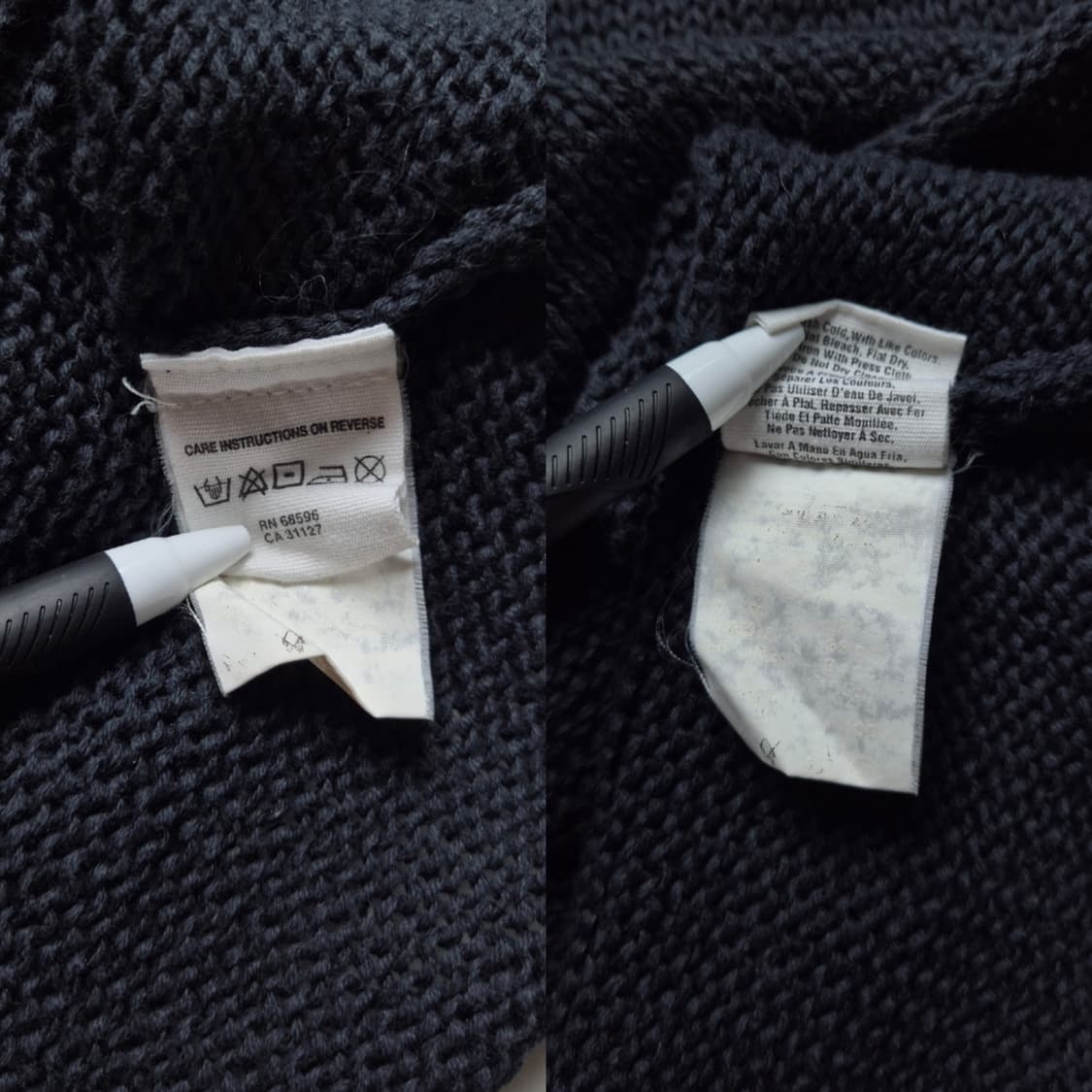 [S] DKNY 크로셰 디테일 코튼 니트 상품이미지9