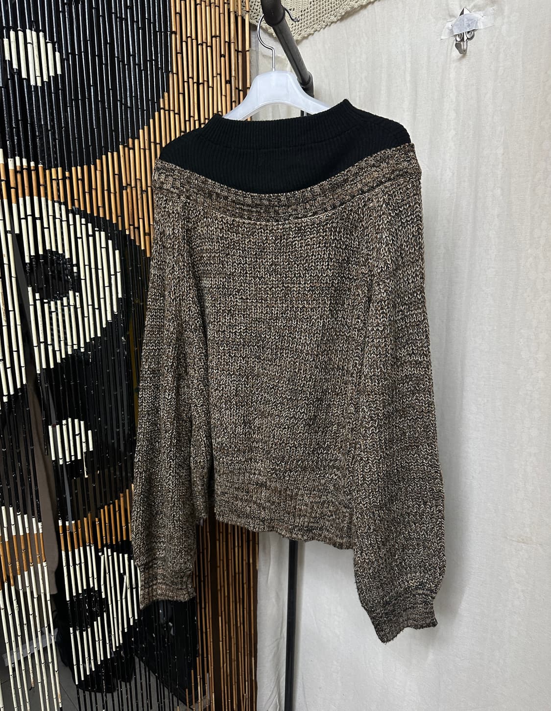 cappy layered knit 상품이미지6