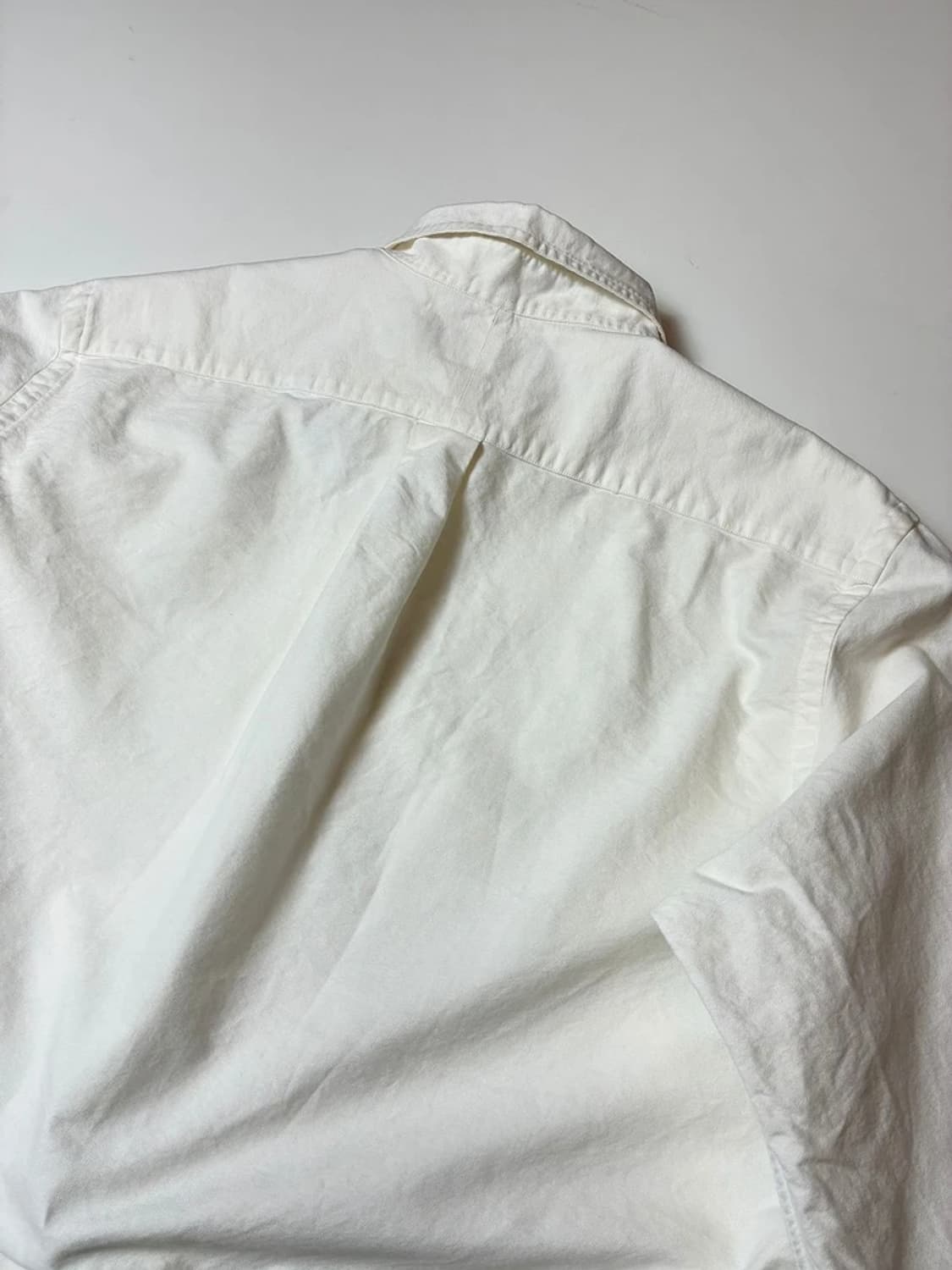 폴로 랄프로렌 옥스포드 자수 로고 화이트 셔츠 PN8092 상품이미지6