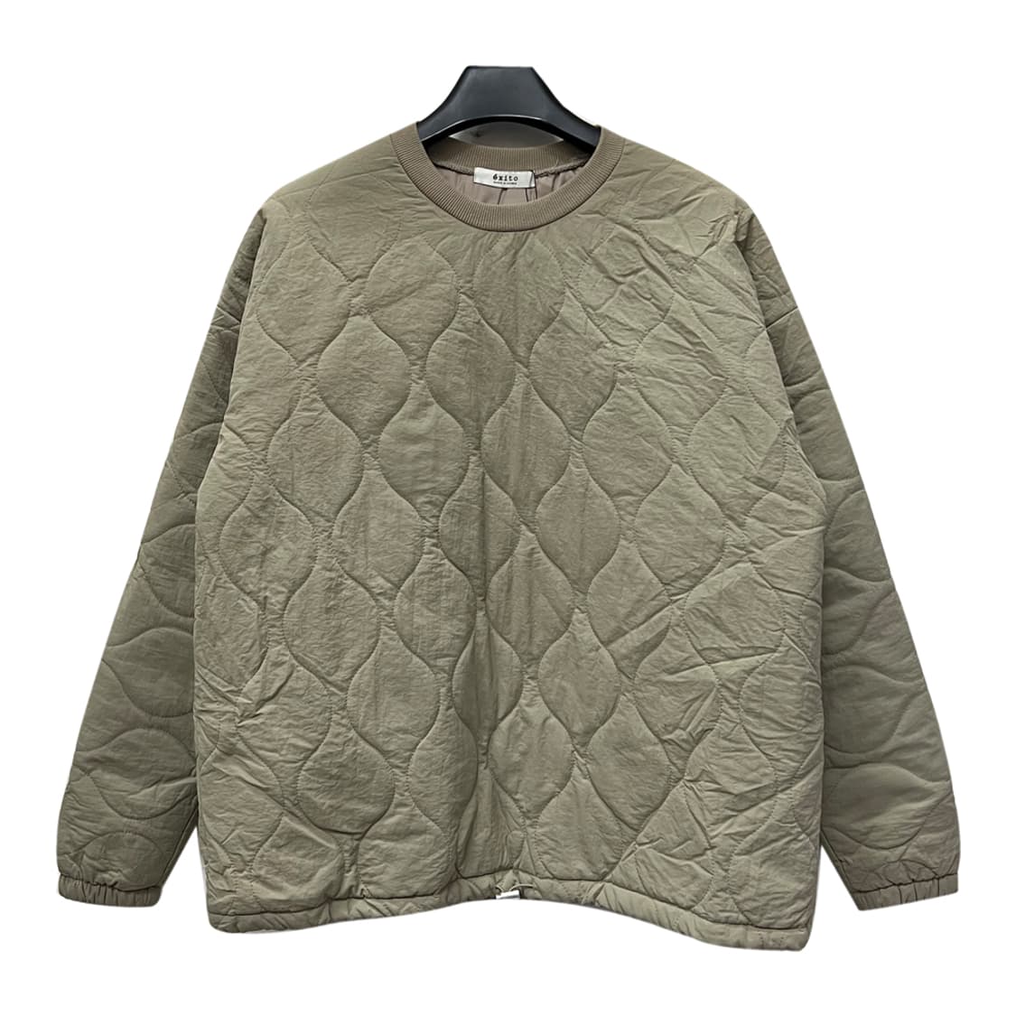 VTG 엑시토 베이지 퀼팅 맨투맨 FREE 상품이미지1