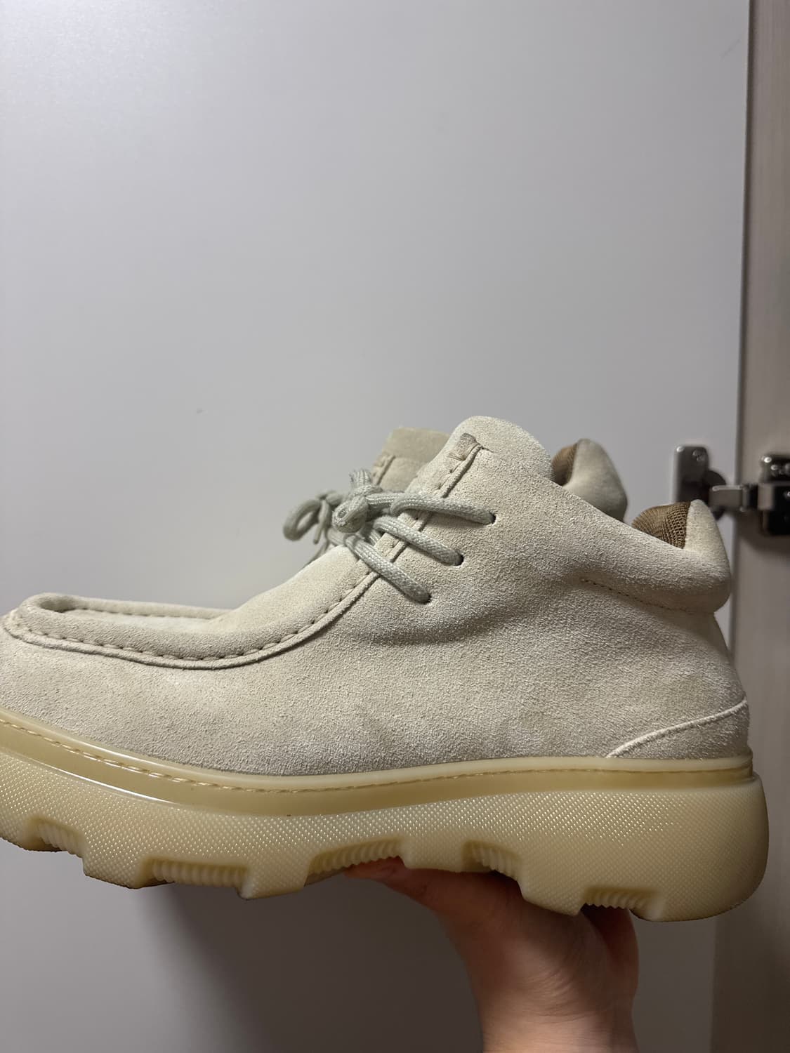 버버리 스웨이드 데저트 부츠 코쿤 부츠 44.5 상품이미지1