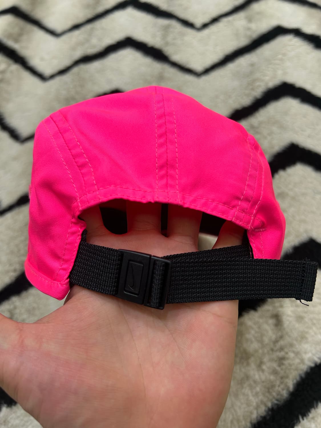 [SM]나이키 드라이핏 런닝 스우시 캡/하이퍼핑크 상품이미지4