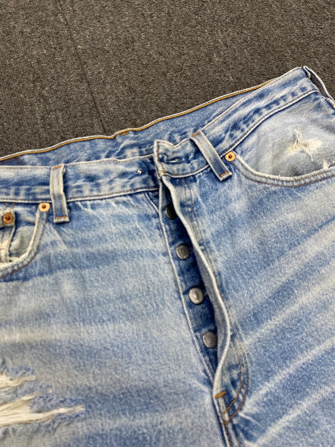 90‘s Levis 리바이스 501 데님 쇼츠 (usa) 상품이미지4