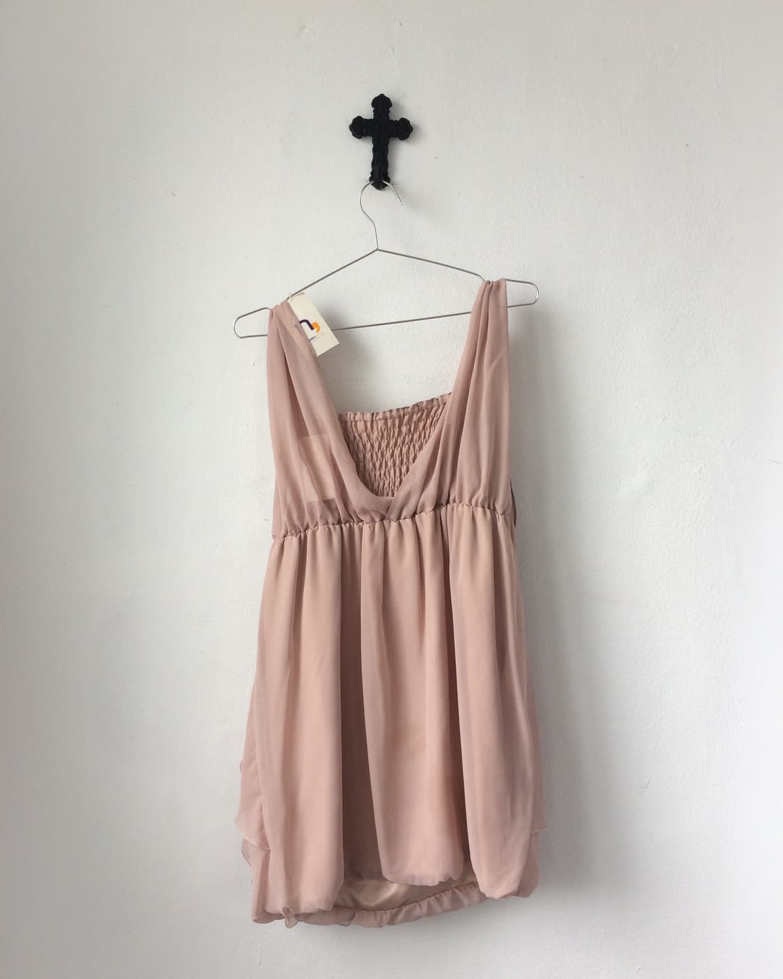 Ruffle point sleeveless onepiece 상품이미지3