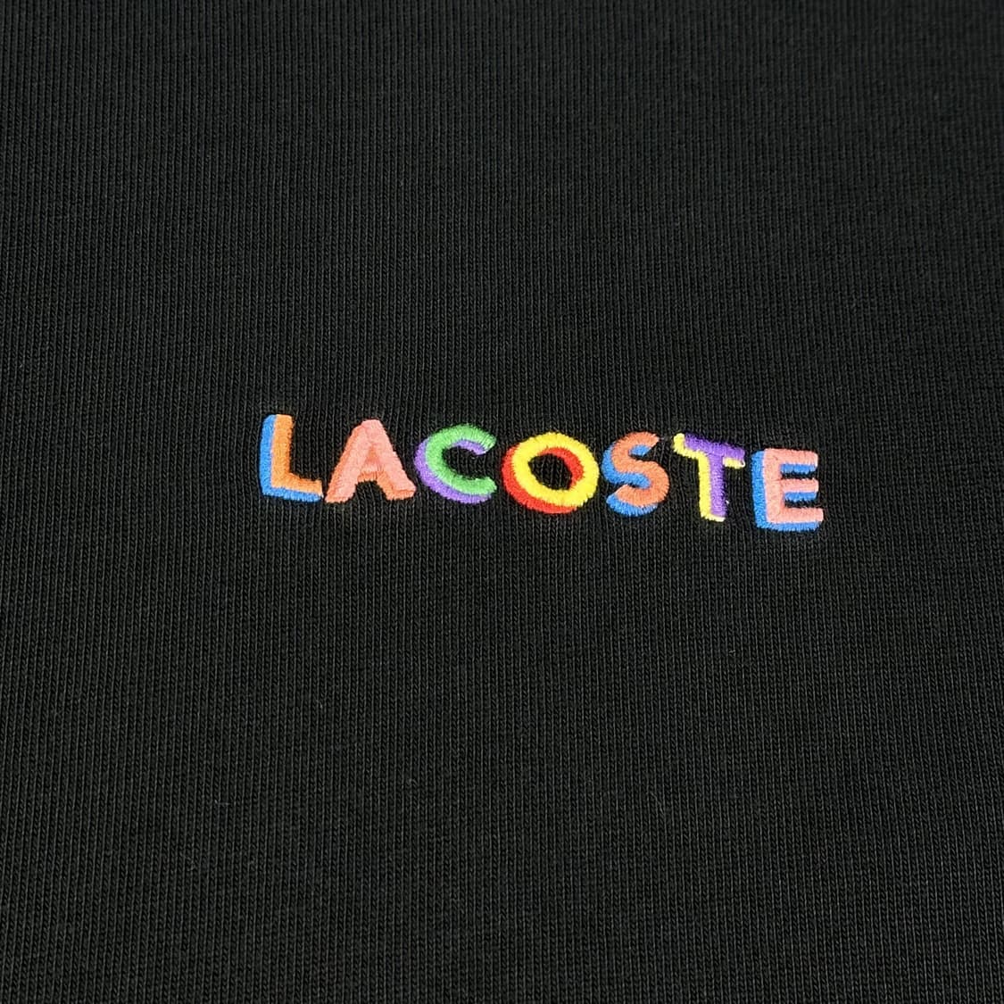 라코스테 크록 블랙 롱슬리브 맨투맨 (M) 상품이미지4