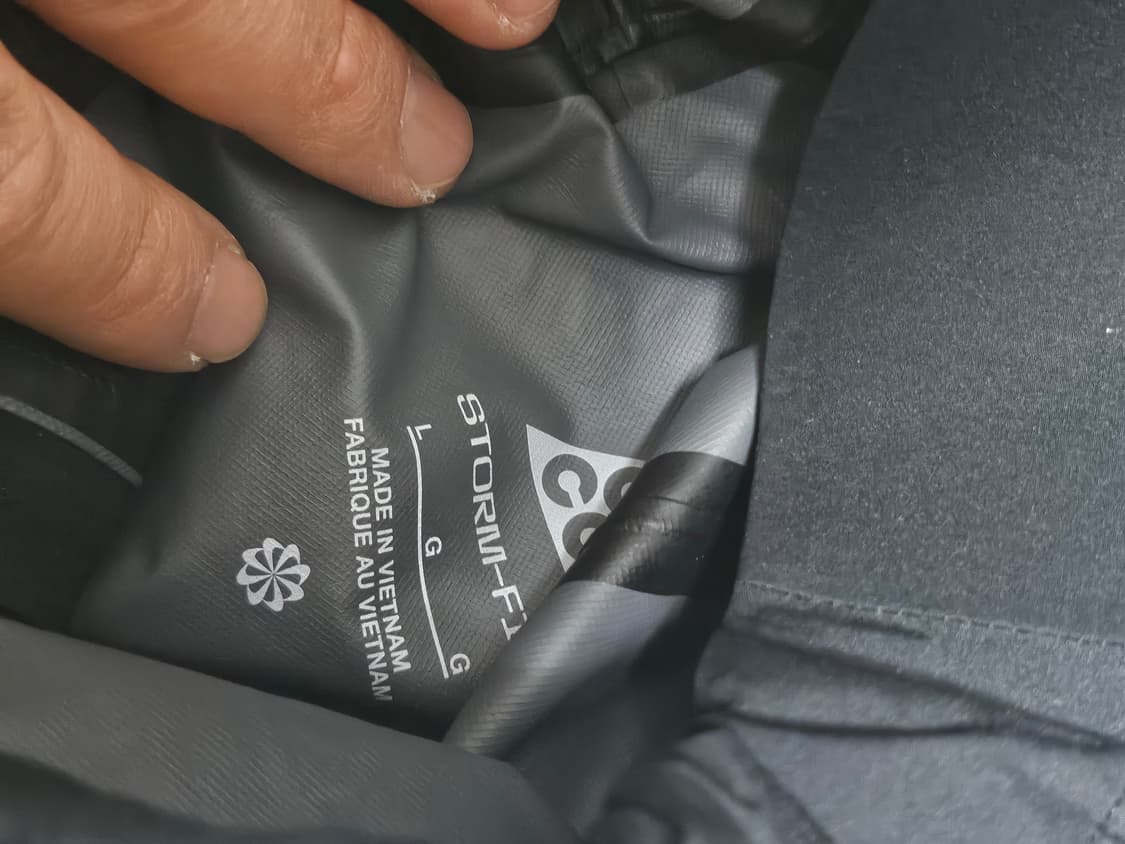 나이키 ACG 스톰핏 ADV 케스케이드 레인 풀 집 자켓 바람막이 L  상품이미지5