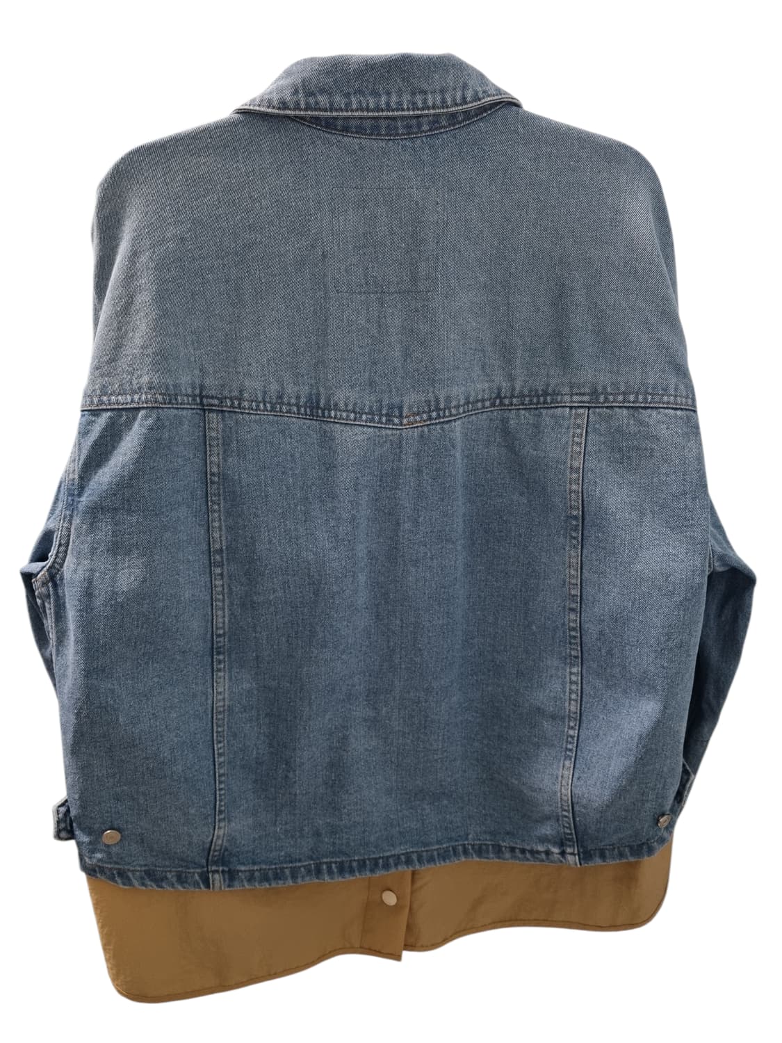 시스템 데님 셔츠 레이어드 청자켓 상품이미지2